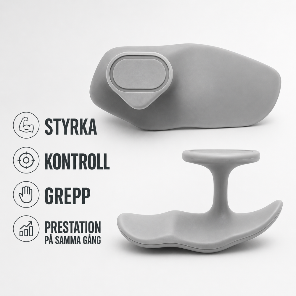 Maxgrepp Titan- Inget slir. Max kontroll