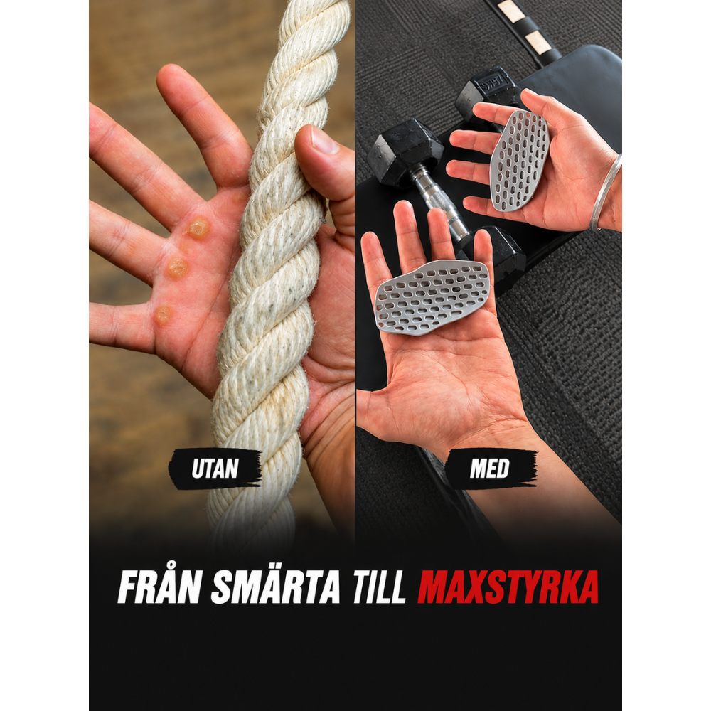 Maxgrepp Titan- Inget slir. Max kontroll
